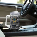 customized california golden bears superman shield blue gray curved tumbler best selling.webp