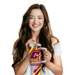 customized central michigan chippewas arrow burst maroon curved tumbler best selling.webp