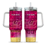 customized central michigan chippewas geometric prism maroon curved tumbler best selling.webp