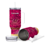 customized central michigan chippewas geometric prism maroon curved tumbler best selling.webp