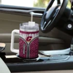 customized central michigan chippewas leopard zipper maroon curved tumbler best selling.webp