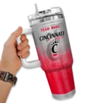 customized-cincinnati-bearcats-gradient-dots-red-curved-tumbler-best-selling.webp