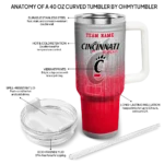 customized-cincinnati-bearcats-gradient-dots-red-curved-tumbler-best-selling.webp
