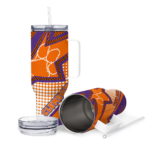 customized-clemson-tigers-arrow-burst-orange-curved-tumbler-best-selling.webp