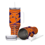 customized-clemson-tigers-chevron-layers-orange-curved-tumbler-best-selling.webp