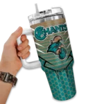 customized-coastal-carolina-chanticleers-hex-texture-green-curved-tumbler-best-selling.webp