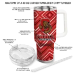 customized-cornell-big-red-bold-diamonds-red-curved-tumbler-best-selling.webp