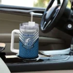 customized-drake-bulldogs-hex-texture-blue-curved-tumbler-best-selling.webp
