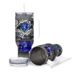 customized-duke-blue-devils-superman-shield-blue-gray-curved-tumbler-best-selling.webp
