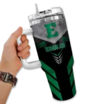 customized-eastern-michigan-eagles-arrow-armor-green-black-curved-tumbler-best-selling.webp