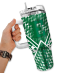 customized-eastern-michigan-eagles-chevron-angle-green-curved-tumbler-best-selling.webp