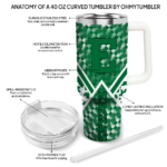 customized-eastern-michigan-eagles-chevron-angle-green-curved-tumbler-best-selling.webp
