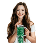 customized-eastern-michigan-eagles-chevron-angle-green-curved-tumbler-best-selling.webp