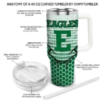 customized-eastern-michigan-eagles-hex-texture-green-curved-tumbler-best-selling.webp