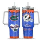 customized florida gators heart helmet motif blue curved tumbler best selling.webp
