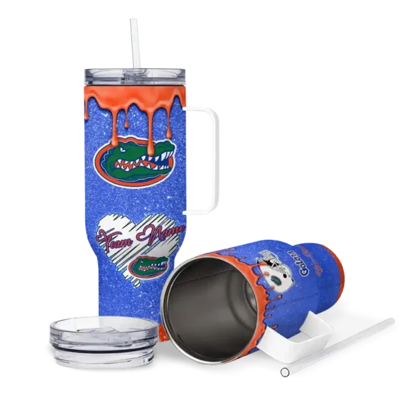 customized florida gators heart helmet motif blue curved tumbler high quality.webp