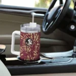 customized florida state seminoles burst swirl garnet curved tumbler best selling.webp