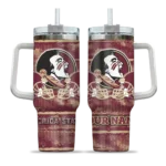 customized florida state seminoles honey streaks garnet curved tumbler best selling.webp