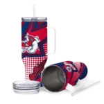 customized fresno state bulldogs arrow burst red curved tumbler best selling.webp