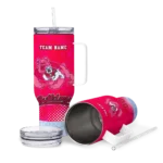 customized fresno state bulldogs geometric prism red curved tumbler best selling.webp
