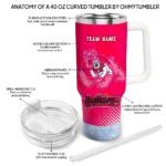 customized fresno state bulldogs geometric prism red curved tumbler best selling.webp