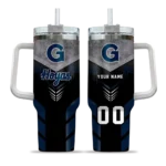 customized georgetown hoyas arrow armor blue black curved tumbler best selling.webp