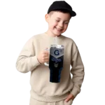 customized georgetown hoyas arrow armor blue black curved tumbler best selling.webp