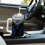 customized georgetown hoyas arrow armor blue black curved tumbler best selling.webp
