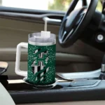customized hawaii rainbow warriors claw cut green black curved tumbler best selling.webp