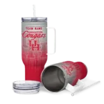 customized houston cougars gradient dots red curved tumbler best selling.webp