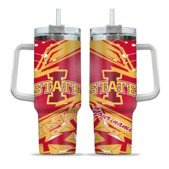customized iowa state cyclones abstract paths red curved tumbler best selling.webp