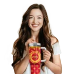 customized iowa state cyclones bullseye drips red curved tumbler best selling.webp