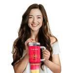 customized iowa state cyclones geometric prism red curved tumbler best selling.webp