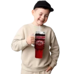 customized jacksonville state gamecocks hex texture red curved tumbler best selling.webp