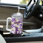 customized james madison dukes camo mashup purple white curved tumbler best selling.webp