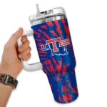 customized la tech burst swirl blue curved tumbler best selling.webp