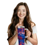 customized la tech burst swirl blue curved tumbler best selling.webp