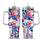 customized la tech camo mashup blue white curved tumbler best selling.webp