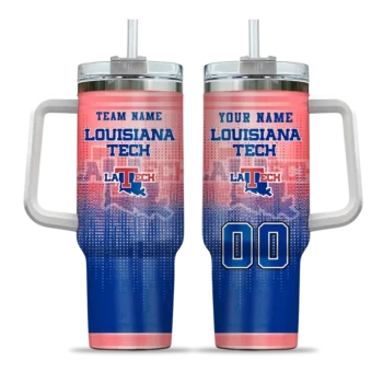 customized la tech gradient dots blue curved tumbler best selling.webp