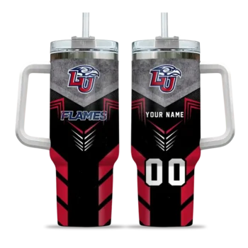 customized liberty flames arrow armor red black curved tumbler best selling.webp