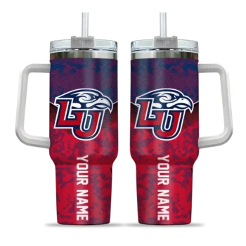 customized liberty flames chevron stripe red curved tumbler best selling.webp