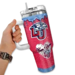customized liberty flames heart helmet motif red curved tumbler best selling.webp