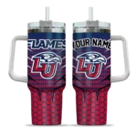 customized liberty flames hex texture red curved tumbler best selling.webp