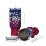 customized liberty flames hex texture red curved tumbler best selling.webp