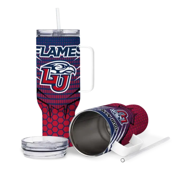 customized liberty flames hex texture red curved tumbler high quality.webp