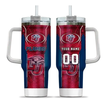 customized liberty flames hexagon armor red curved tumbler best selling.webp