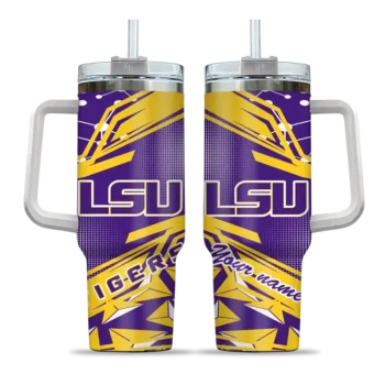 customized lsu tigers abstract paths purple curved tumbler best selling.webp