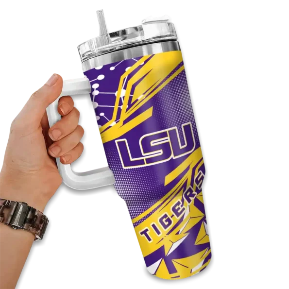 customized lsu tigers abstract paths purple curved tumbler fashion forward.webp