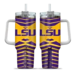 customized lsu tigers chevron layers purple curved tumbler best selling.webp