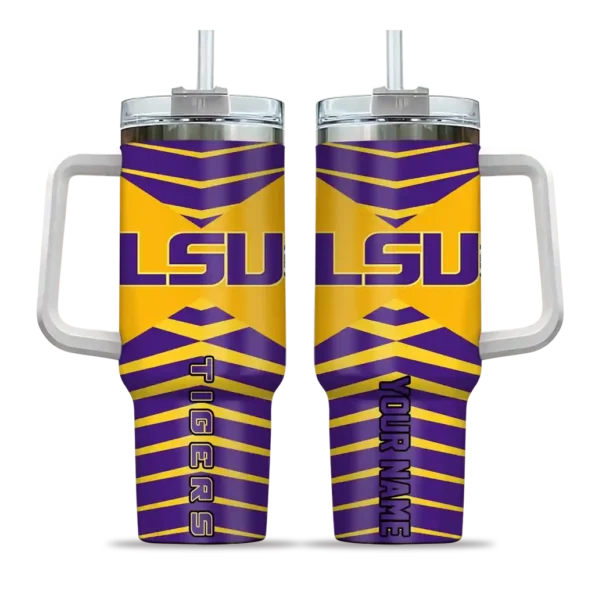 customized lsu tigers chevron layers purple curved tumbler best selling.webp